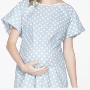 Maternity hospital gown OS Mud Pie